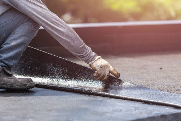 Professional Emergency Waterproofing technician working in Millington, NJ